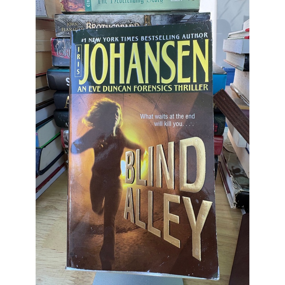 Blind Alley Iris Johansen Eve Duncan‎ Forensics Thriller Mass Market Paperback